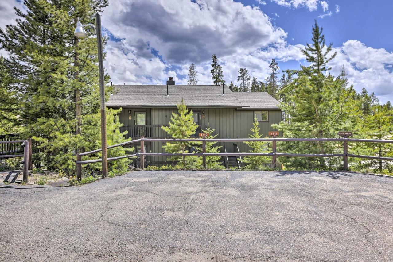 Grand Lake Condo With Mountain Views Walk To Lake! Екстер'єр фото