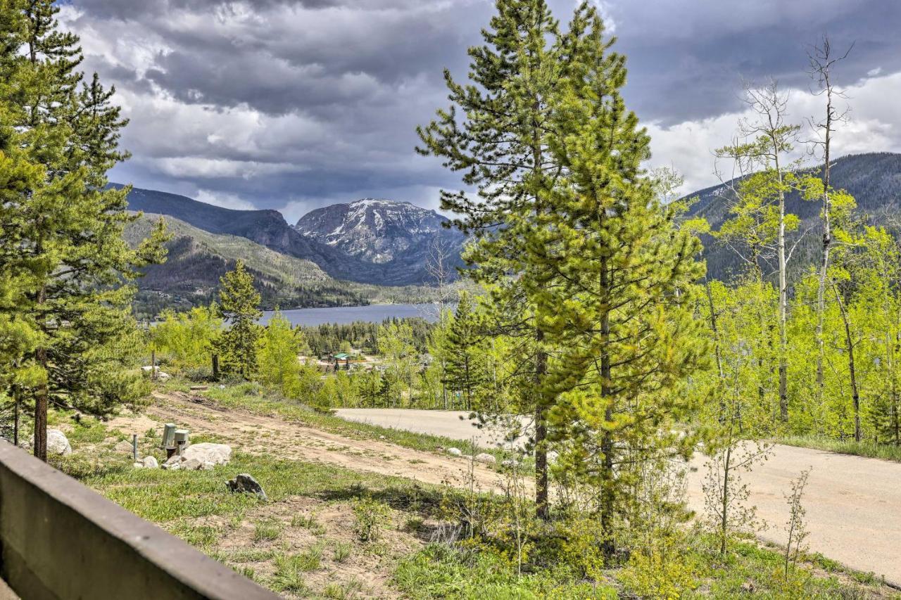 Grand Lake Condo With Mountain Views Walk To Lake! Екстер'єр фото